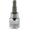 Dynamic Tools 3/8" Drive Metric Hex Head, 5mm Bit Std Length, Chrome Socket D006005 - alternate 1